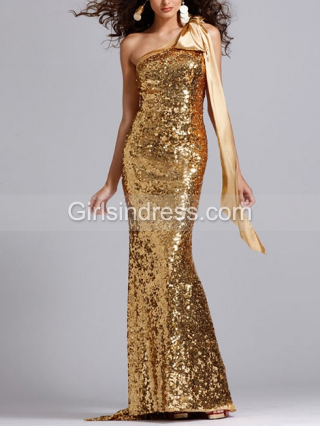 Golden Evening Dresses